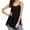Black, variant on Pxiakgy Tank Top for Women Summer Spaghetti Strap Tops for Women Casual Going Out Loose Tunic Shirt Sleeveless Fashion Flowy Tanks Top Black L