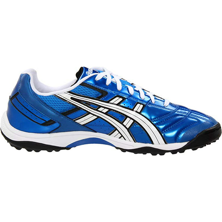 lengte Intact Verandert in ASICS Men's Copero S Turf Soccer Shoe, Electric Blue/White/Black, 12 D(M)  US - Walmart.com