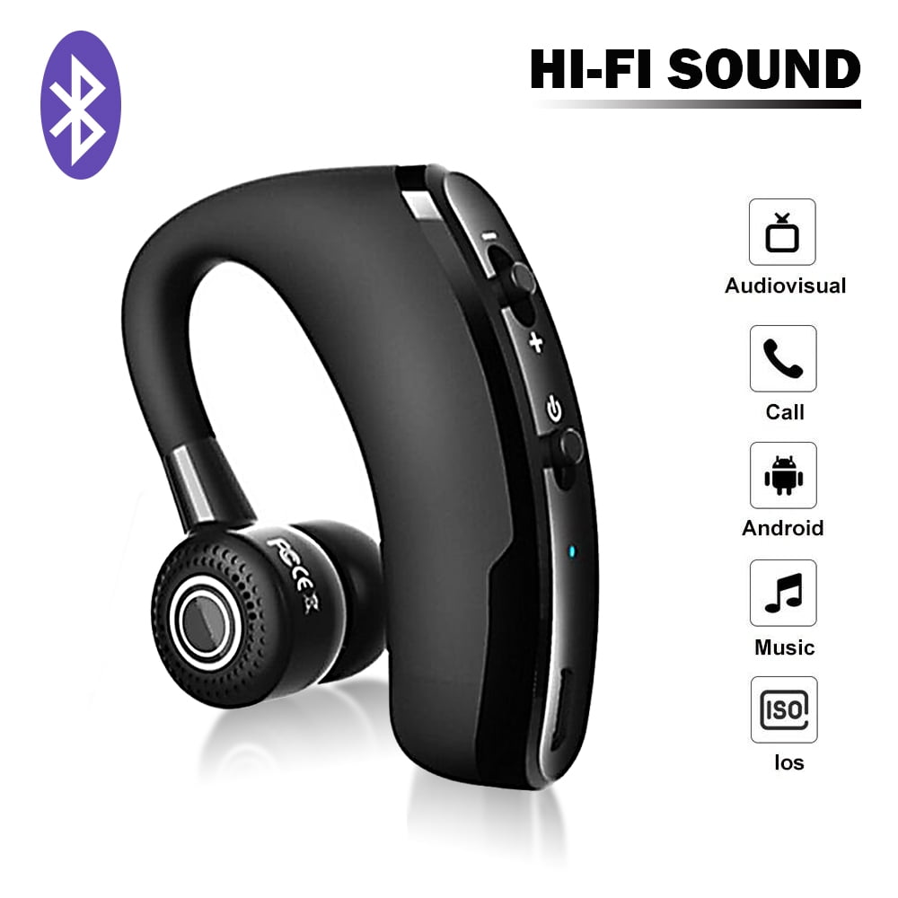 Wireless IN EAR V9 Bluetooth Stereo Headset Headphone for Mobile iPhone Samsung 