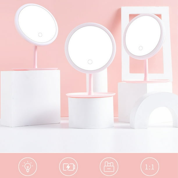 Led light up makeup mirror deals