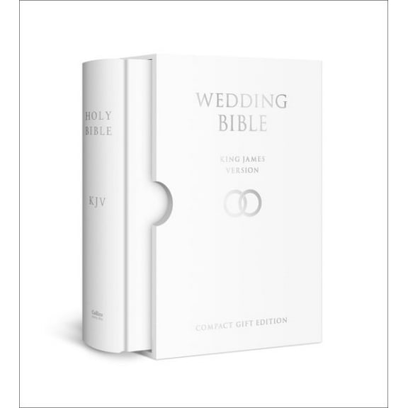 HOLY BIBLE: King James Version (KJV) White Compact Wedding E, 9780008225056, 0008225052, Hardcover,