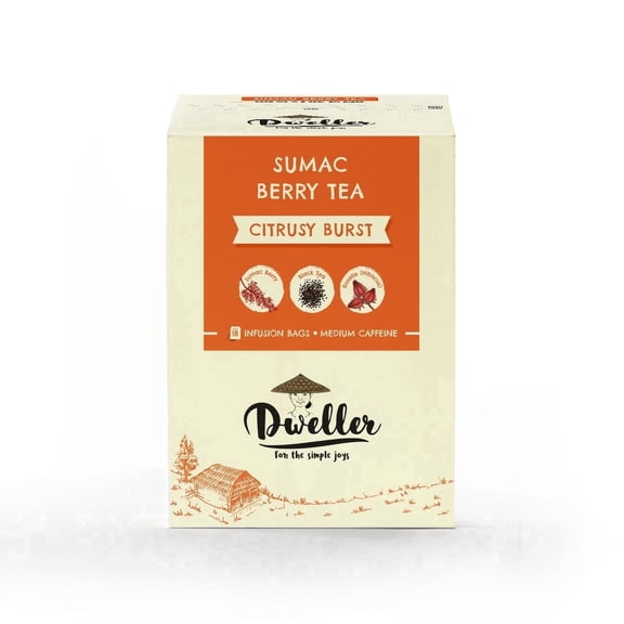 Dweller Sumac Berry Tea, Tea Bags, 18 Count