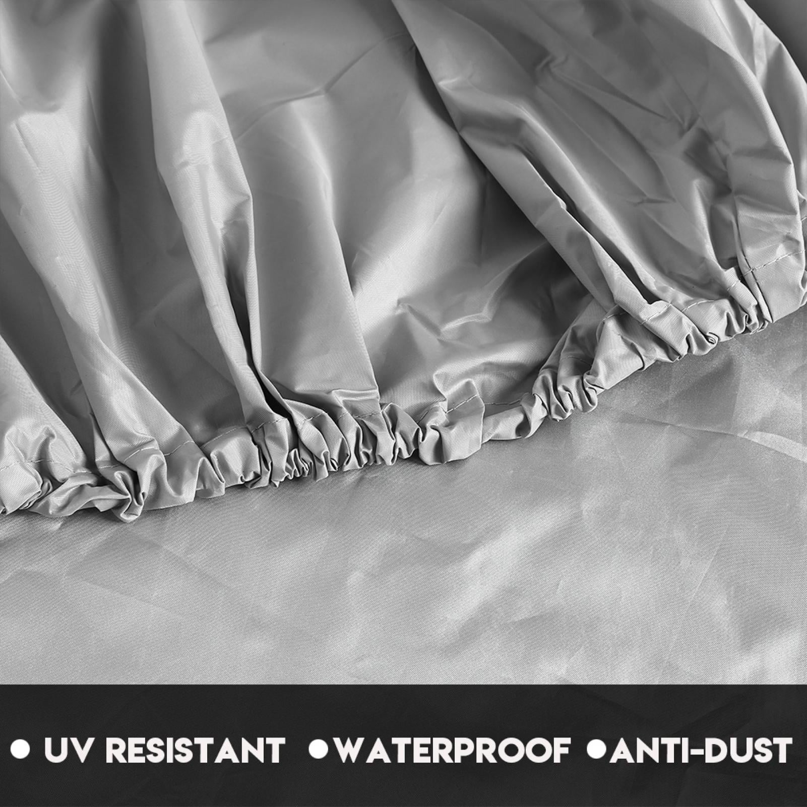 WALFRONT 4.5m Waterproof UV Sun Protection Storage Dust Cover for 3.6-4m Kayak Boat Canoe, Waterproof Kayak Cover, Kayak Storage Cover