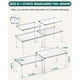 thumbnail image 4 of Estante Acrílico para Especias, Juego de 4 Organizador de Armarios, Especiero de Cocina, Organizador Cocina, Apilable, Estante para Encimera o Gabinete, Soporte de Especias para Despensa, 4 of 9