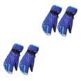 thumbnail image 4 of Yuarrent 1 par de guantes de nieve, cubiertas de manos femeninas para mantener el calor, guante de esquí con forro flexible, calentador de manos Azul 2piezas Yuarrent CBP218646, 4 of 5