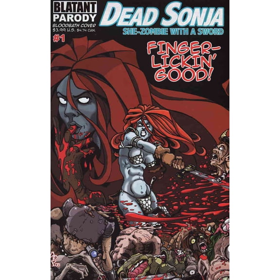 Dead Sonja: She-Zombie With a Sword #1A VF ; Blatant Comic Book