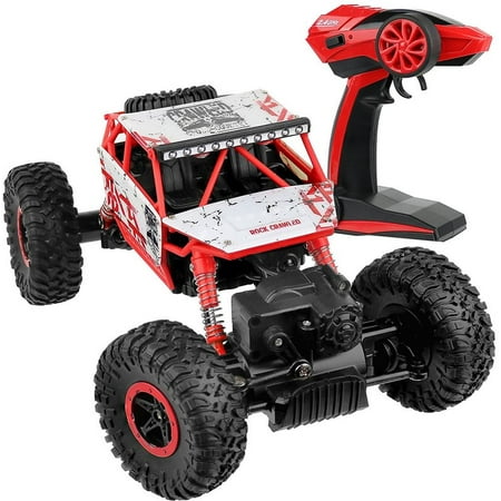 Click N’ Play R/C Remote Control 4WD Off Road All-Weather Rock Crawler vehicle 2.4 GHz