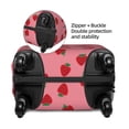 thumbnail image 2 of Fuzoiu Strawberries Print Suitcase Cover,Washable Luggage Covers for Suitcase,Elastic Luggage Protector Cover,Scratch Resistant Travel Suitcase Covers-X-Large, 2 of 7