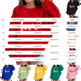thumbnail image 3 of YunPes Oversized Sweatshirt for Girls Cute Heart Print Pullover Tops Teen Girls School Fashion Crewneck Tops Kids Birthday Outfits, 3 of 6