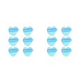 thumbnail image 4 of Wosthever Pinzas para sábanas Sujetador Clips para sábanas Funda de colchón Mantas Titular Forma de corazón Textiles para el hogar Type1 NO1, 4 of 6