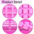 thumbnail image 4 of Wax Melts Molds Silicone，2 Pcs 12-Cavities Square Silicone Molds for Scented Soy Wax Melts,Candle Making,Baking Chocolate Truffles,Candy, Jelly,Ice Cube Tray, 4 of 7