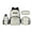 Cute Dinosaur, variant on COEQINE 3 Pack Suit Junior High School Bags Casual Daypack Zipper Closure Pencil Holder Adjustable Lunch Bag for Outdoor Activities Cute Ladybug