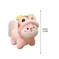 thumbnail image 3 of Vfedsrsge Soft Short Plush Stuffed Toy - Sofa Decor & Holiday Gift for Ki-ds & Adults, Perfect for Christmas, Birthday & Home Decoration, 1 Pcs Included, 3 of 6