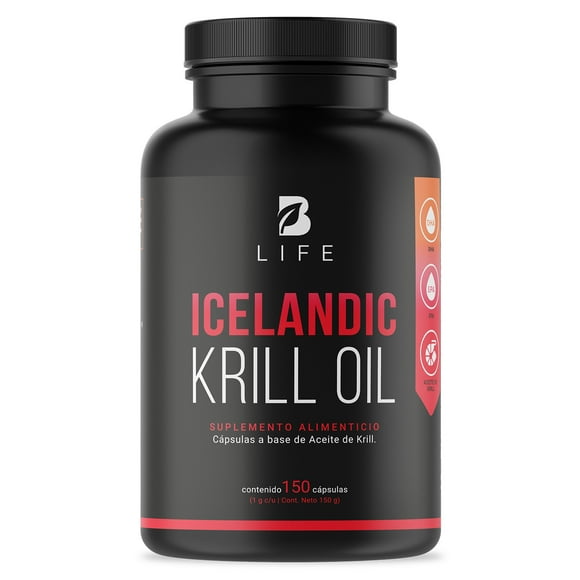 Aceite de Krill BLIFE 150 Caps 1000mg Astaxantina Epa Dha