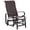 Brown 504, variant on 50 Outdoor Garden Bench with Slatted Seat for 2, Metal Patio Bench for Backyard, Poolside, Lawn, Black