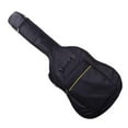 thumbnail image 3 of 41-Inch Waterproof Oxford Fabric Guitar Backpack with Cotton Lining, Thickened Shoulder Straps for Comfortable Carrying, Durable Storage Case for Acoustic Guitars, Ukuleles & Mandolins, Ideal for, 3 of 5