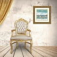 thumbnail image 3 of Goldberger, Jennifer 20x20 Gold Ornate Wood Framed with Double Matting Museum Art Print Titled - Letters from the Sea I, 3 of 4