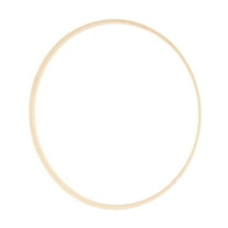 BESTOYARD DIY Bamboo Circular Ring Dream Catcher Hoop Macrame Round Frame Decor 2pcs