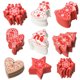 thumbnail image 2 of 18PCS/Lot DIY White&Red Christmas Wooden Pendants Noel Ornaments For Kids Christmas Gifts Xmas Tree Ornaments Decorations, 2 of 5