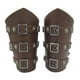 thumbnail image 1 of 2 uds brazaletes medievales antiguos traje hombres Punk Marron Zulema Brazales de brazo, 1 of 6