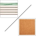 thumbnail image 4 of POGLIP Tropical Plant Banana Leaves Set of 4 Coaster for Drinks, Absorbent Ceramic Stone Coasters Cup Mat with Cork Base for Home Kitchen Room Coffee Table Bar Decor, 4 of 4