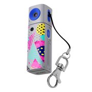 Lipstick Style Miniature Keychain Digital Camera, 1080P/2K Video Camcorder with 0.96 Inches LCD Screen & Built-in Mic, Portable Pocket Tiny Vlog Key Ring Camera for Daily Commutes and Travel
