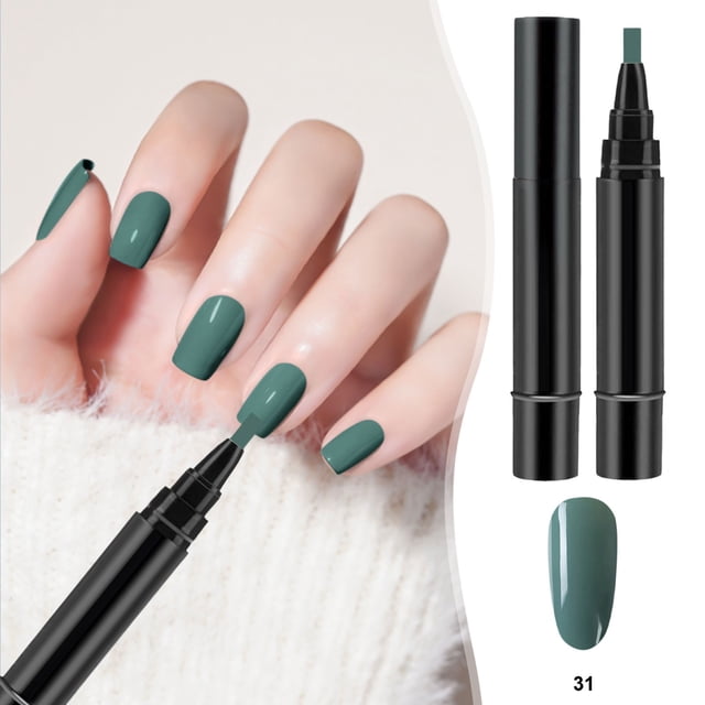 Pincel para esmalte de uñas en gel, para manualidades, para dibujo, para manicura, con LED, 8 ml