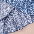 thumbnail image 7 of Girls Floral Print Long Skirt Bohemian Style A-Line Maxi Skirts for Summer Vacation Beach Casual Outfit, 7 of 7
