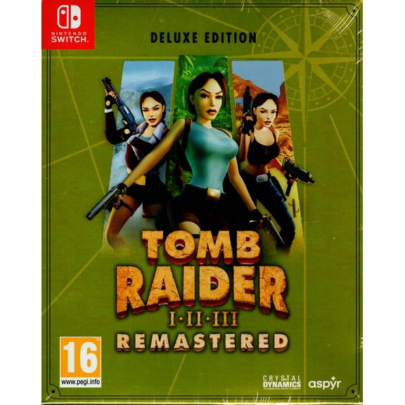 Tomb Raider I - III Remastered: Deluxe Edition for Nintendo Switch™