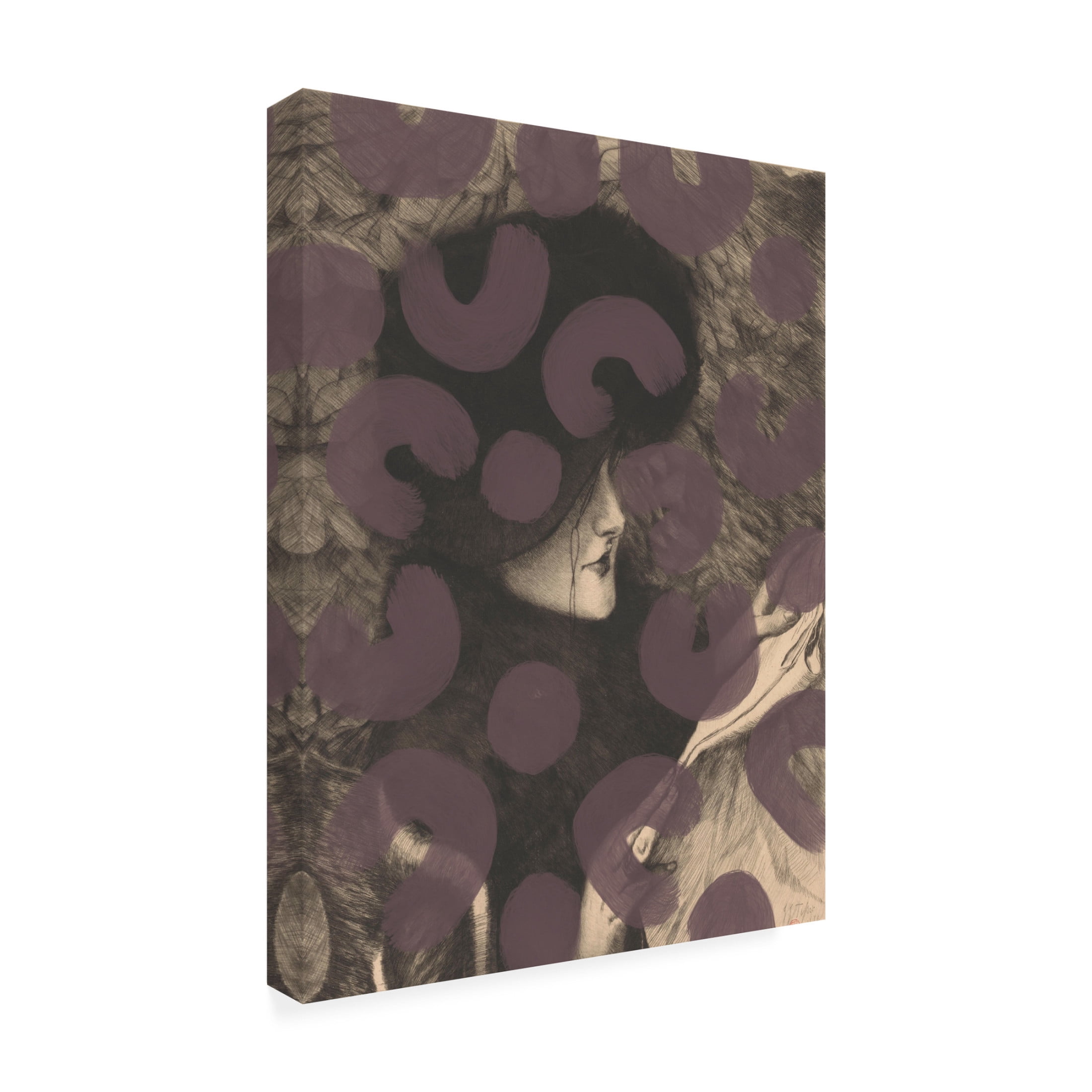 Trademark Fine Art Yopie Studio  Romantic Canvas Wall Art