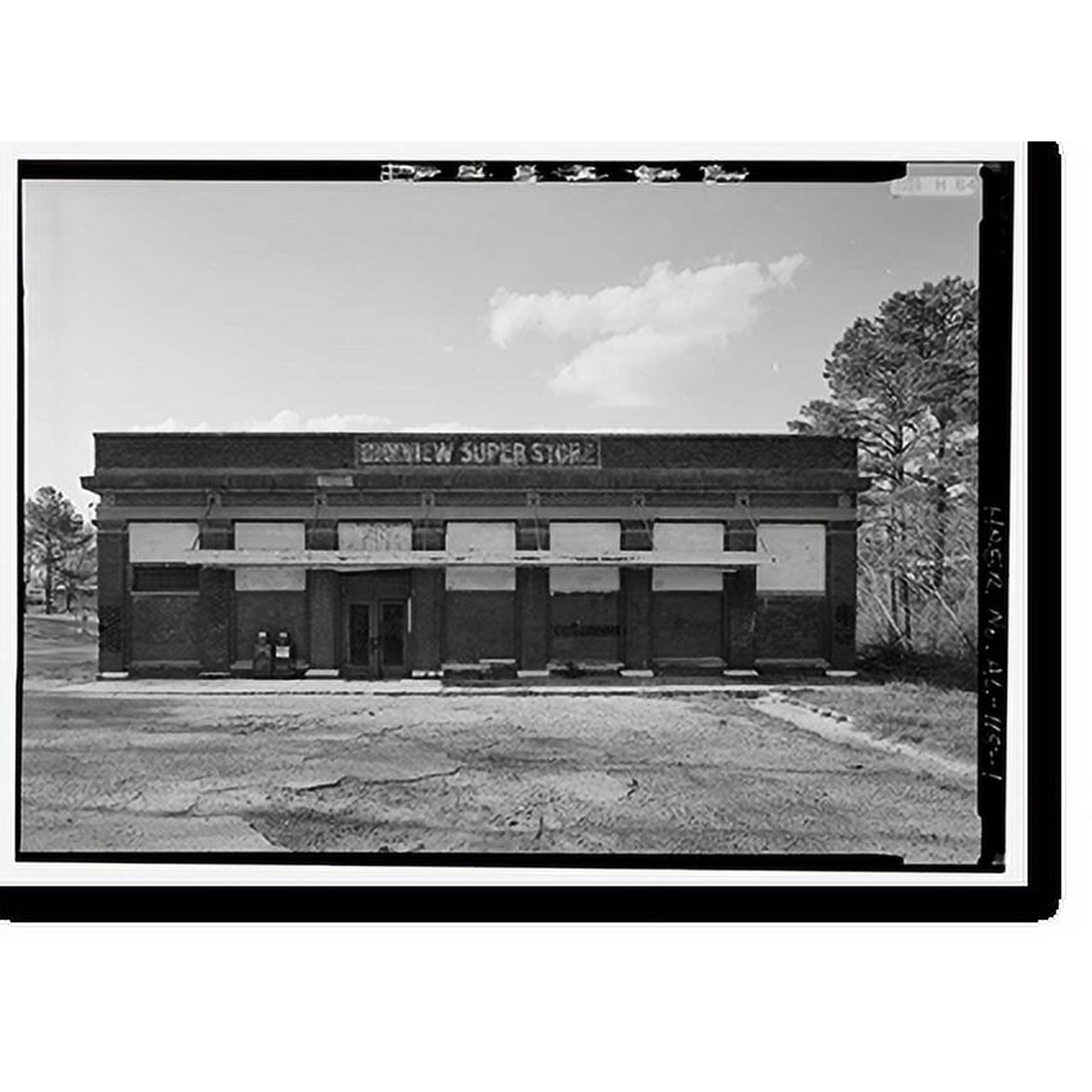 Historic Print, Tennessee Coal & Iron Commissary, Off Birmingport Road (AL 269), Birmingham vicinity, Jefferson County, AL, 16" x 20"