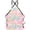 Pink, variant on Yvsxxv Purple Tie Dye Cross Back Canvas Cooking Apron, With Pockets, Chef Baker Waitress, 1 Pc