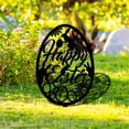 thumbnail image 5 of TAIAOJING Easter Garden Easter Egg Rabbit Ground Insert Acrylic Hollow Animal Figurines Yard Insert Home Party Decorations, 5 of 8