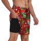 thumbnail image 2 of Balery X-mas and New Year Bañador para hombre, shorts de playa de secado rápido con entrepierna y forro de compresión-X-Large, 2 of 6