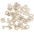 thumbnail image 3 of FRCOLOR wooden clock numbers 100pcs Wooden Clock Numbers Pretty Arabic Numbers Practical Clock DIY Decors,1.18"X1.18"X0.1", 3 of 4