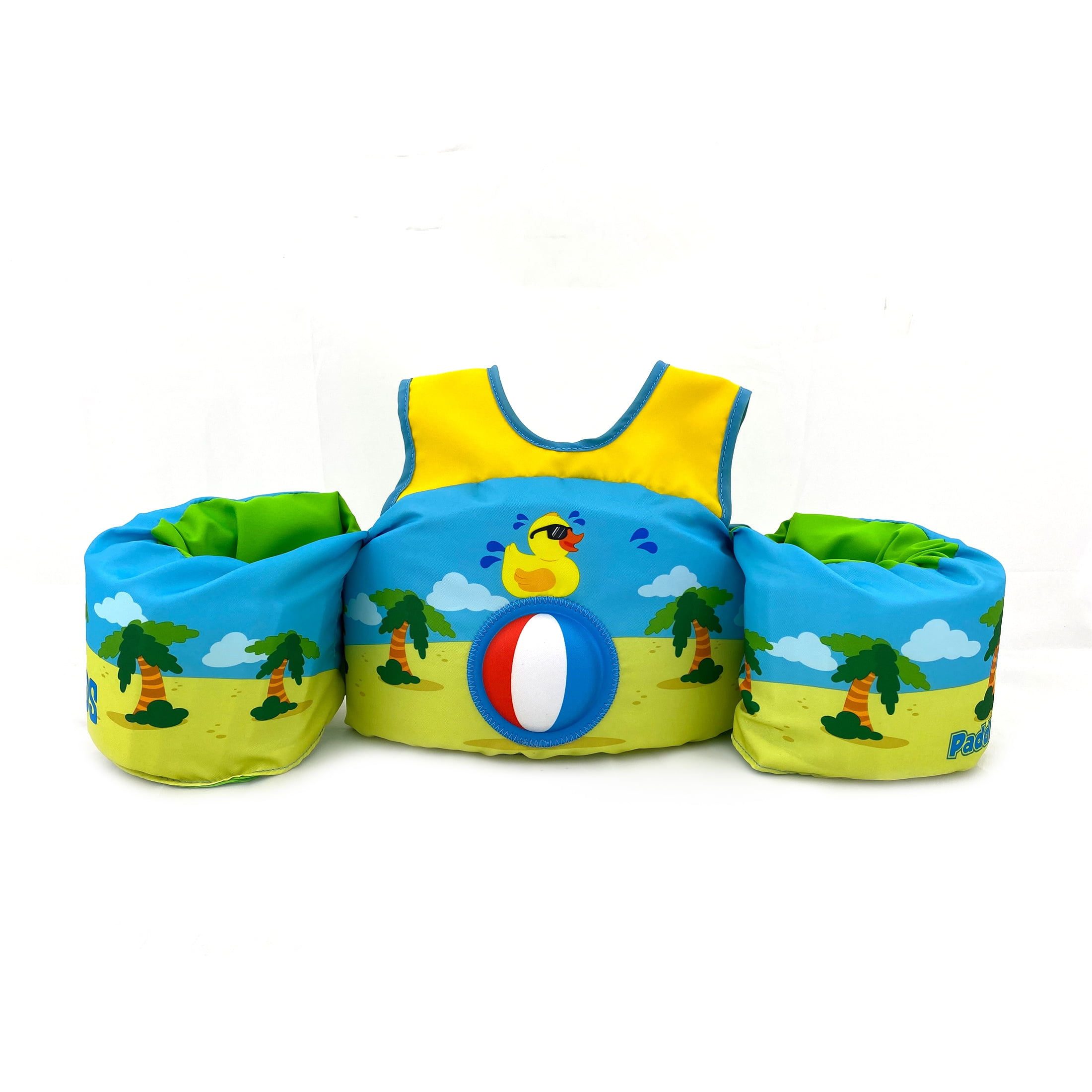 Body Glove Child's 3D Paddle Pal LearnToSwim Yellow Life Jacket and