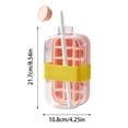 thumbnail image 3 of Yhmxh Cool Summer Ice Bottle Cup, 2 in 1 Touch-Free Ice Cubes Tray Water Bottle With St, Touch-Free Easy Release Silicone Mold Water Bottle for Freezer, for Coffee, Juice (Pink, 800ML/28OZ), 3 of 6