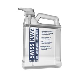 Swiss Navy Silicone Lubricant - 32Oz, Long Lasting, Leak Proof Bottle with Single-Hand Pump, Non-Staining, Safe for Toys - Walmart.com Swiss Navy Silicone Lubricant - 32Oz, Long Lasting, Leak Proof Bottle with Single-Hand Pump, Non-Staining, Safe for Toys - Walmart.com