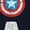 NAVY, variant on Captain America - USA - Men's Sleeveless Graphic Tank