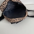 thumbnail image 4 of LNGOOR Fashionable New School Season Butterfly Leopard Pattern Women‘s Bag High School Student Backpack Lightweight Student Bag Simple Fashion Backpack, 4 of 7