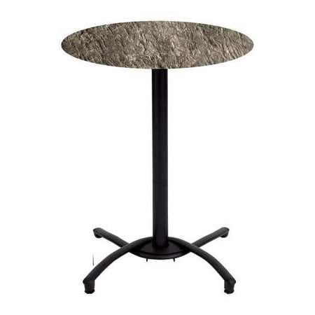 Grosfillex 52812017 Aluminum Bar Height Table Base Black Grosfillex 52812017 Aluminum Bar Height Table Base Black