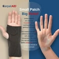 thumbnail image 5 of Carpal AID Clear Plastic Adhesive Hand-Based Carpal Tunnel Support for Either Hand CA-30PK UNI, 30 Ct, 5 of 9