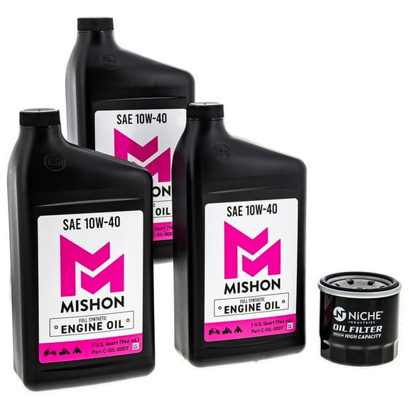 Mishon Engine Oil Change Kit for Suzuki King Quad 500 450 750 GSXR600 MK1012716
