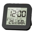 thumbnail image 2 of FashionCha Shower Timer Large LCD Display Digital Shower Clock for Kids Dressmaker Chef Black, 2 of 8
