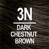 3N Dark Chestnut Brown