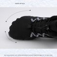 thumbnail image 4 of Npasoilc Snow Boots for men,Winter Boots with Lace Up,Ankle Boots and Fluff Boots With Fleece,Fur Lined Short Boots, 4 of 9