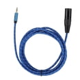 thumbnail image 1 of Cable adaptador de audio estéreo macho de 3,5 mm a XLR macho de 3 metros, accesorios para cable de conexión, 1 of 10