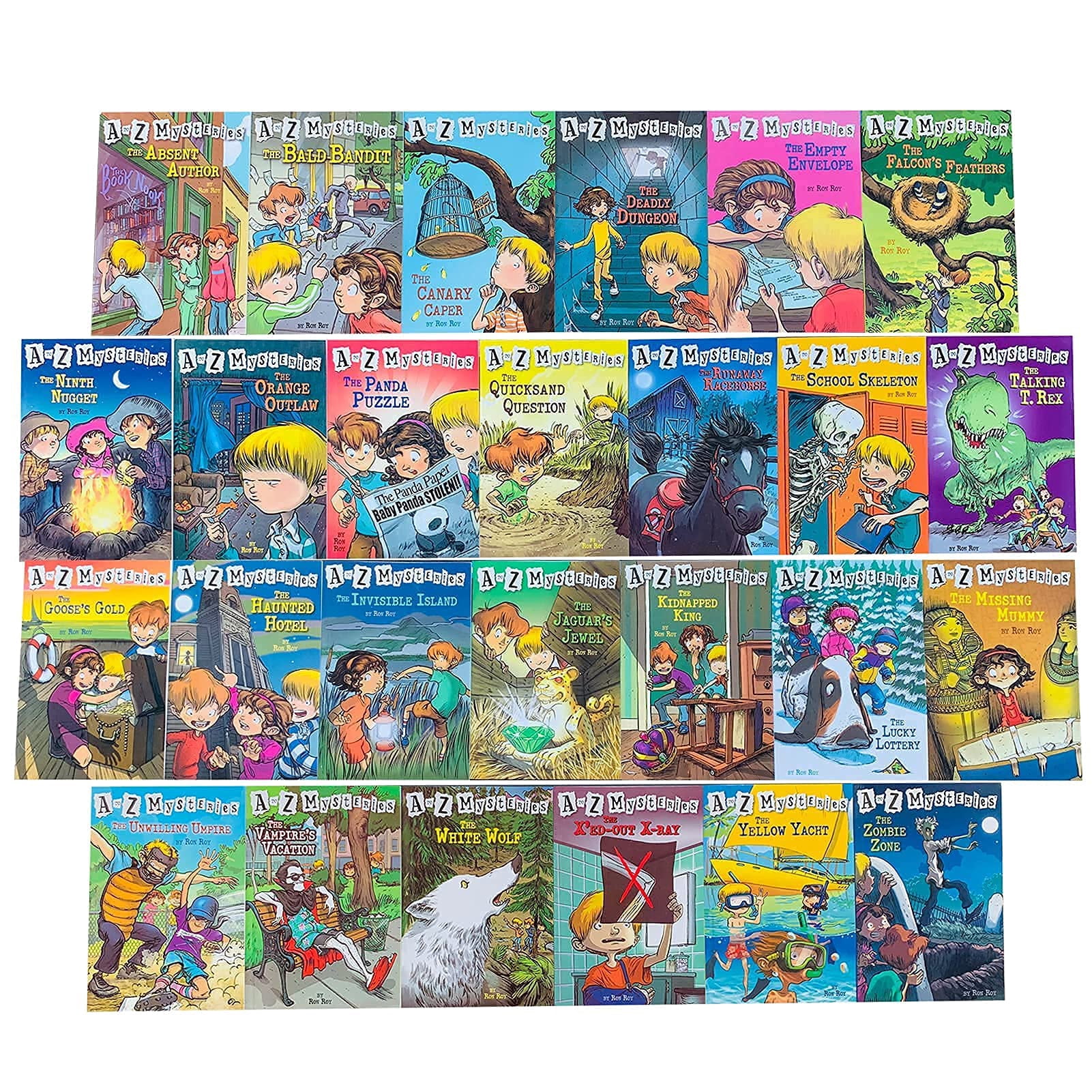 A to Z Mysteries Complete 1-26 Books Boxed Set: 26 Books A to Z 