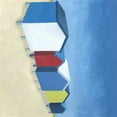 thumbnail image 2 of Meagher, Megan 26x26 White Modern Wood Framed Museum Art Print Titled - Beach Retreat I, 2 of 4
