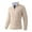 F26-Khaki, variant on FYDUU Men's Quarter Zip Sweater Slim Fit Mens Autumn Winter Standing Collar Sports Casual Style Long Sleeve Sweater Jacket Classic Fit Sweaters